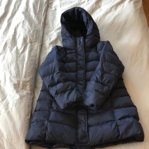 Uniqlo long puffy coat